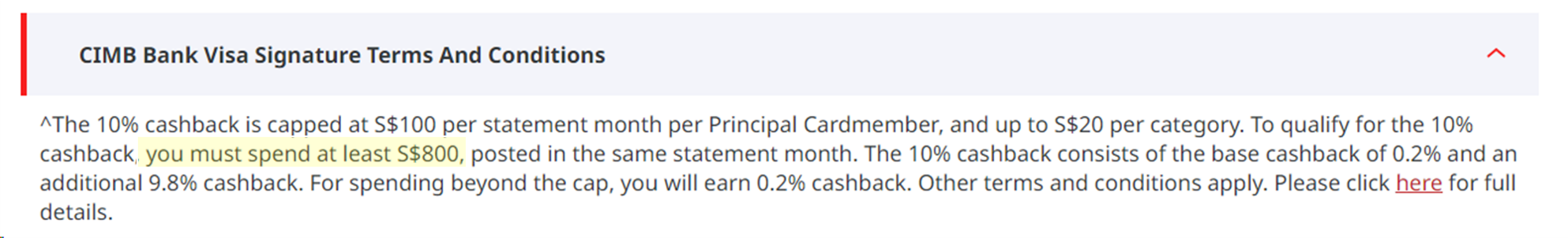 CIMB Terms and Conditions